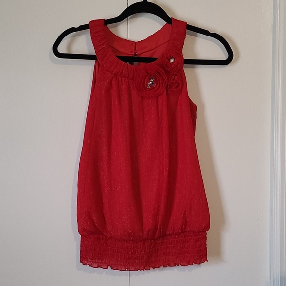 A. Byer Tops - A. BYER jeweled‎ blouse